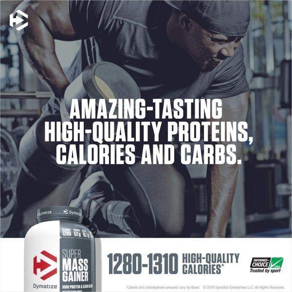 Dymatize Gainer Super Mass 6 Lb Gourmet Vanilla-7