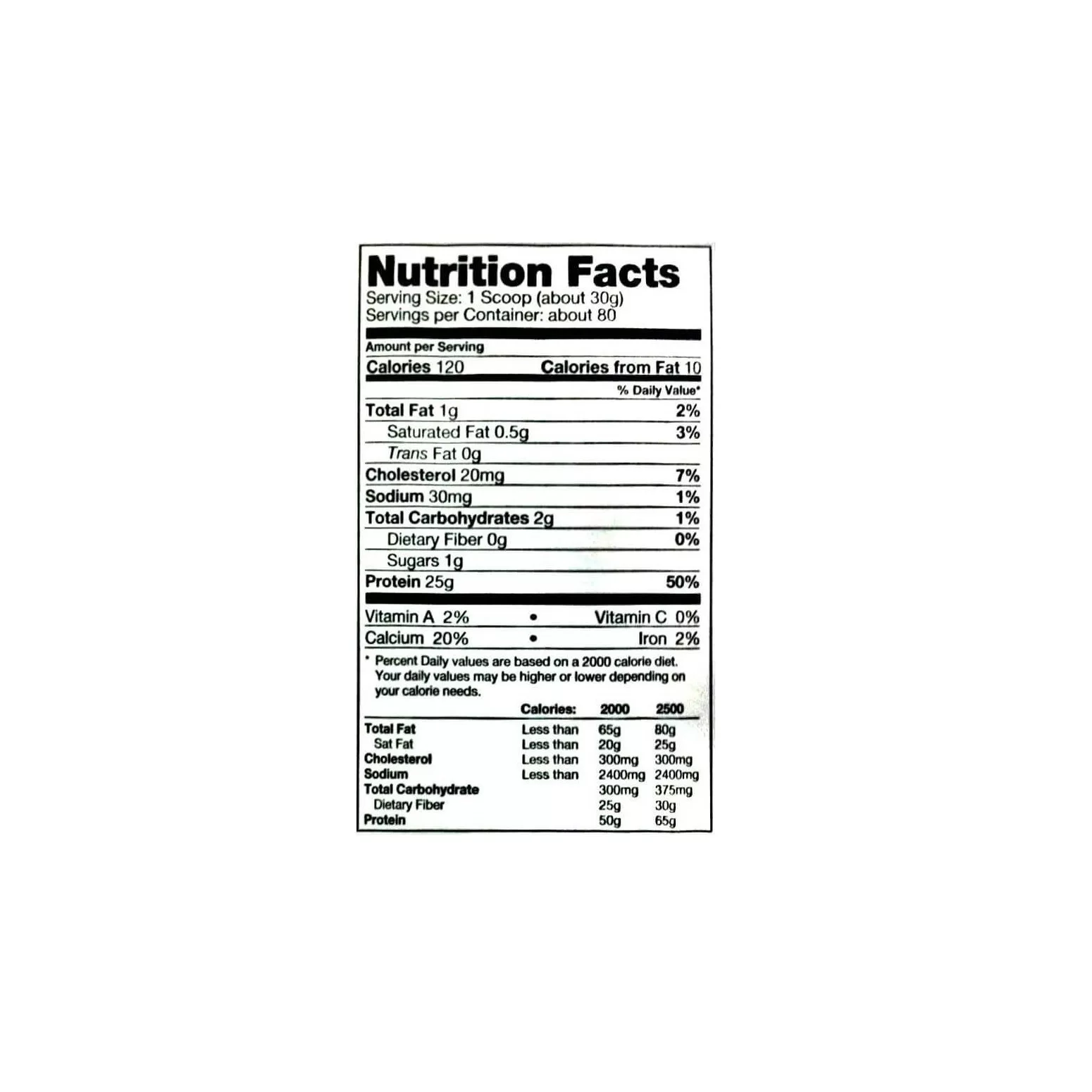 ProStar 100% Whey Protein 5 lbs - Cookis And Cream-1