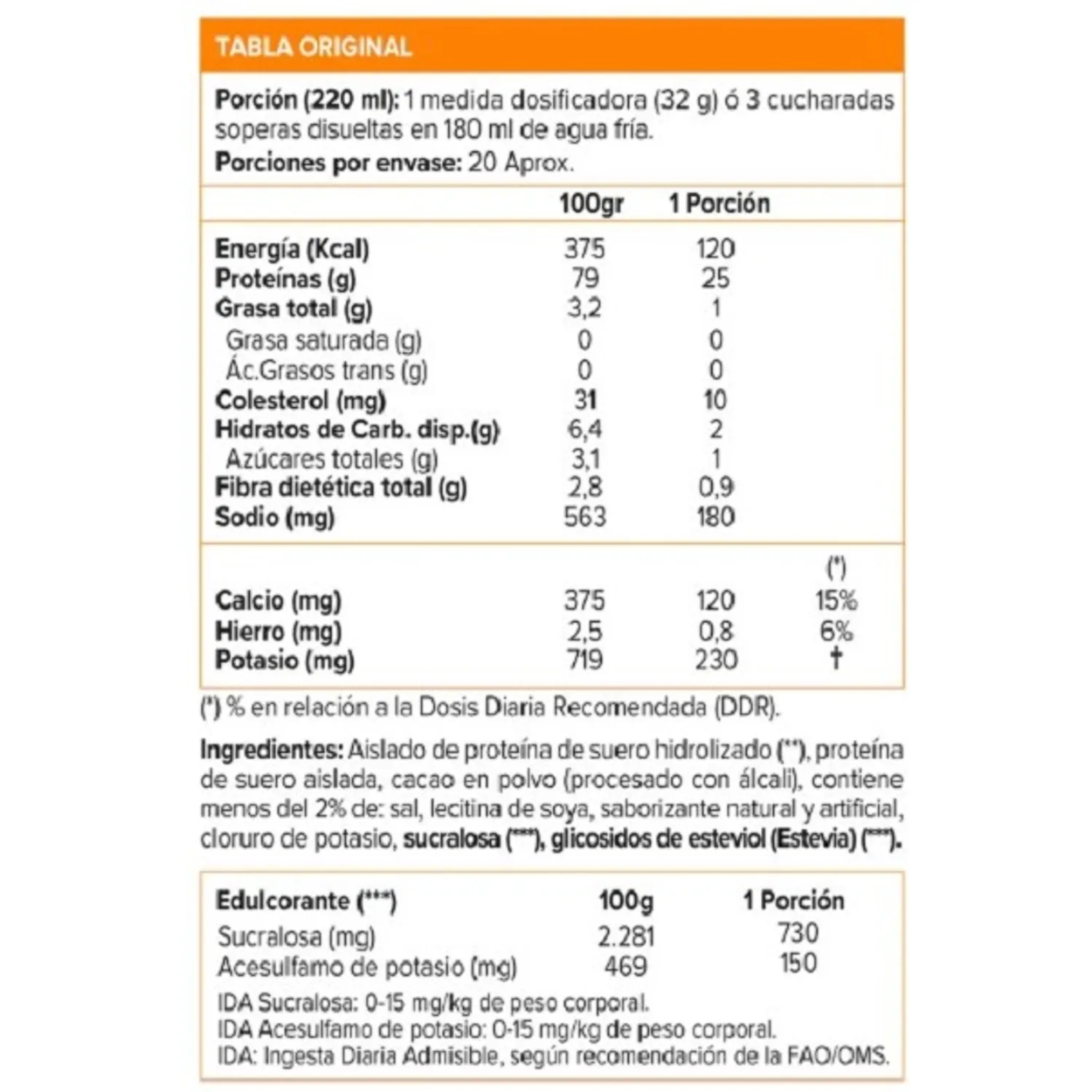 Pack Iso 100 Vainilla Gourmet 1,4 lb + Creatina Nutrex 300 Grs Sin Sabor -3