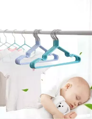Gancho Antideslizante Colgador Ropa Bebé Niños Pack 50 B-1