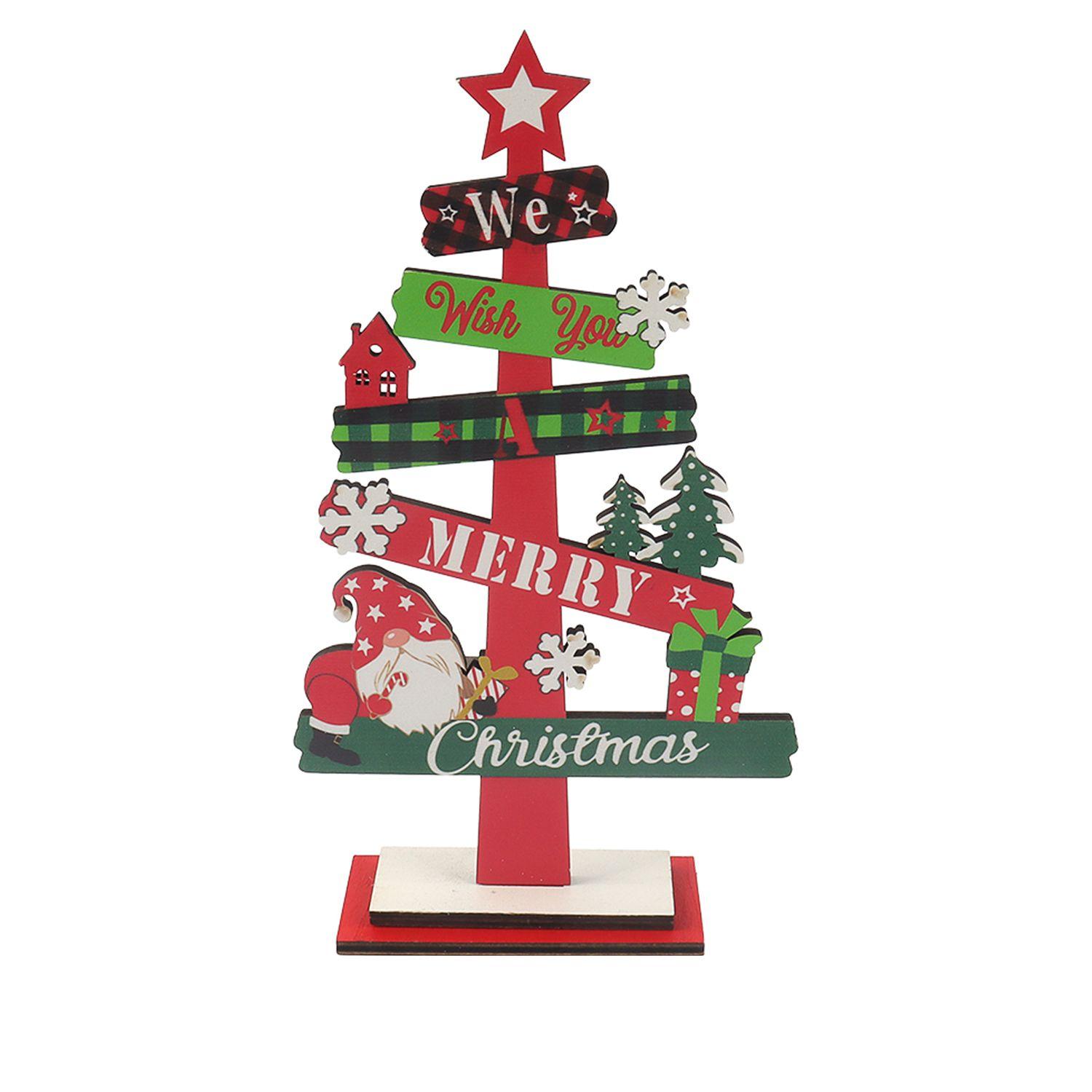 Adorno Navideño Arbol Gnomo Topsoc-0