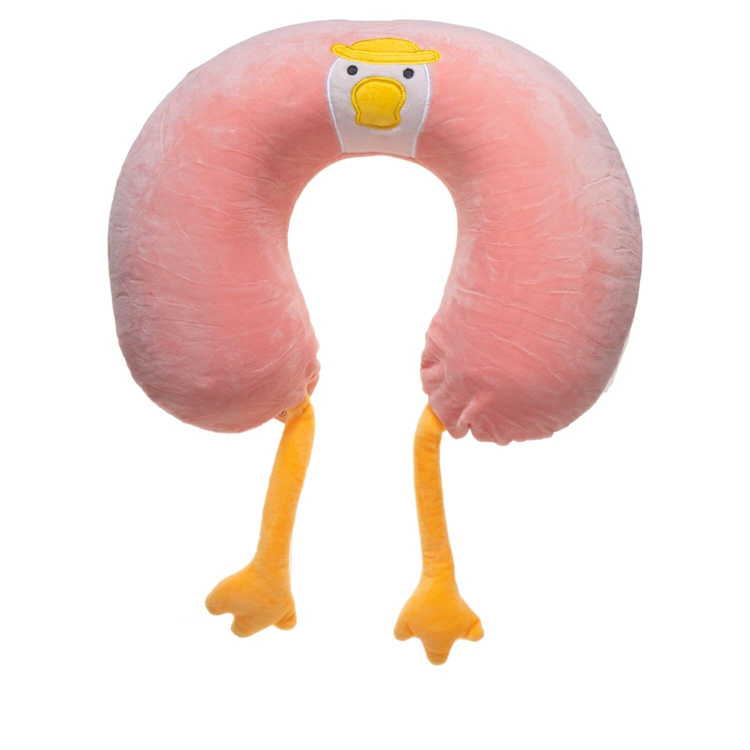 Almohada De Cuello Gansito Rosa Topsoc-0