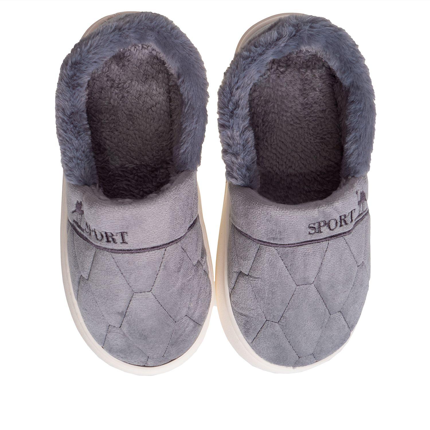 Pantufla Hombre Sahara Gris Topsoc-2