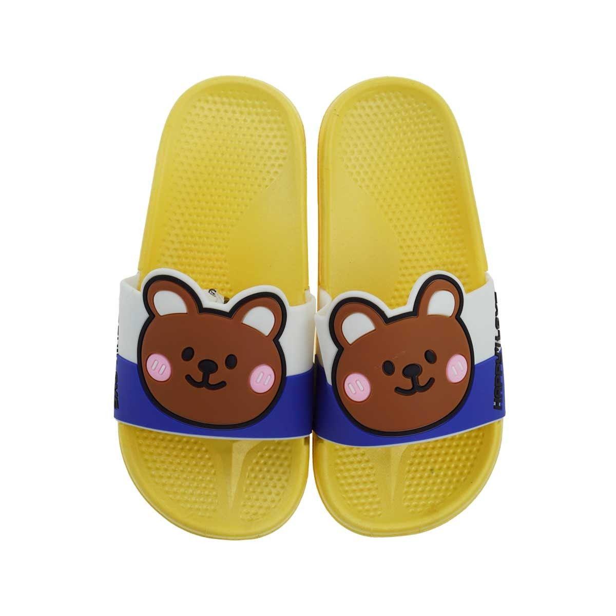 Sandalia Happy Amarillo Infantil Topsoc-3