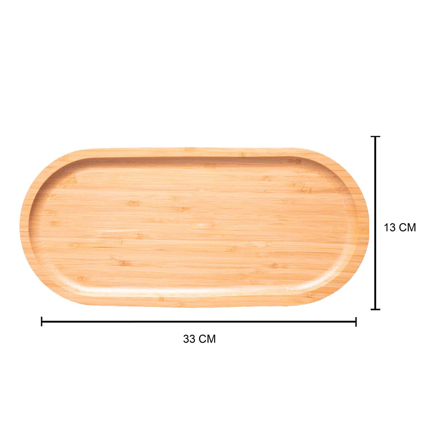 Tabla Madera Ovalada 33x13cm Topsoc-1
