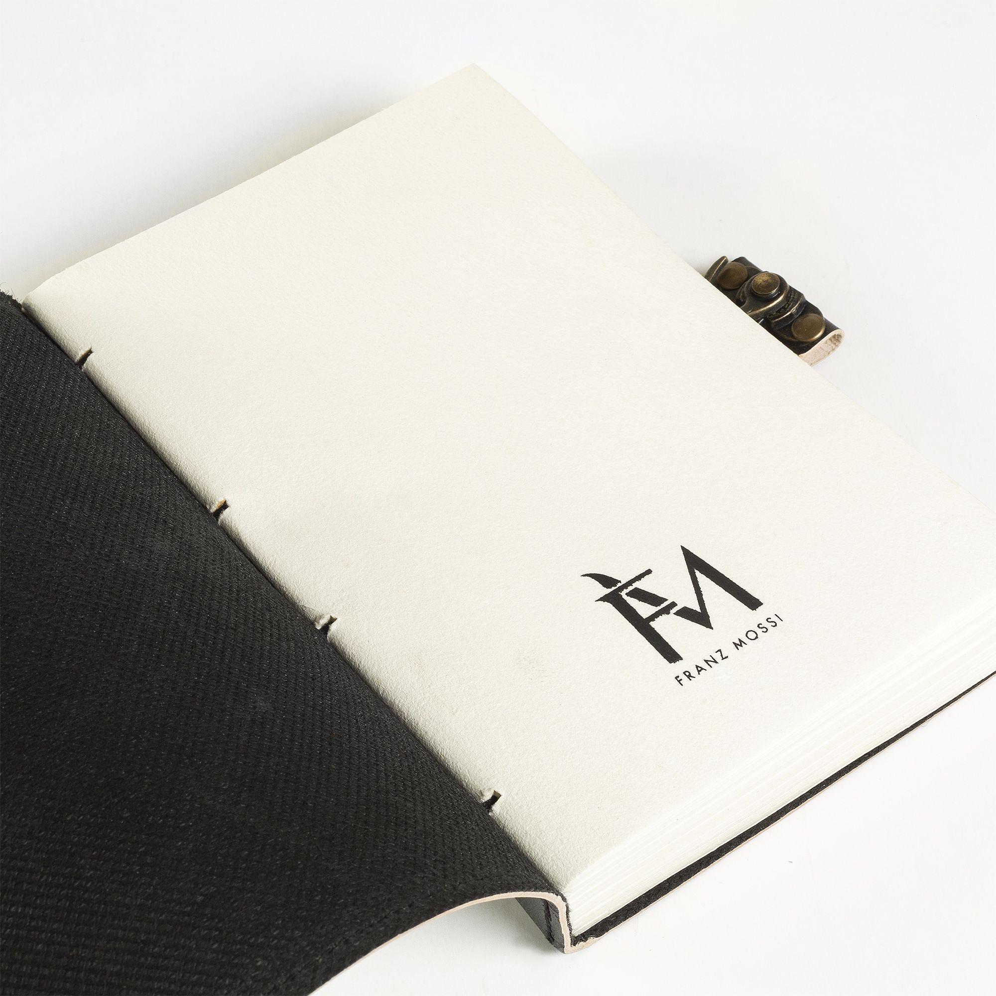 Cuaderno de cuero, fabricado a mano. Estilo artesanal. Uso agenda, libreta etc-2