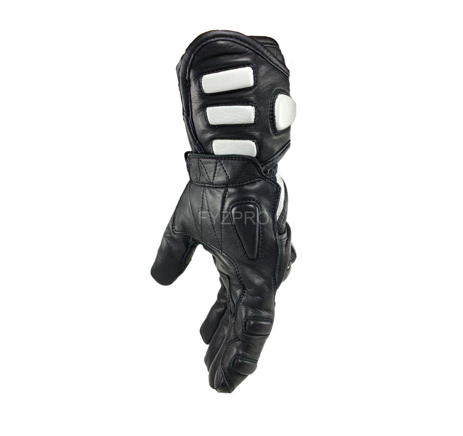 GUANTE MOTO DE CUERO  IMPERMEABLE TÉRMICO BRW-5 FYZPRO-3