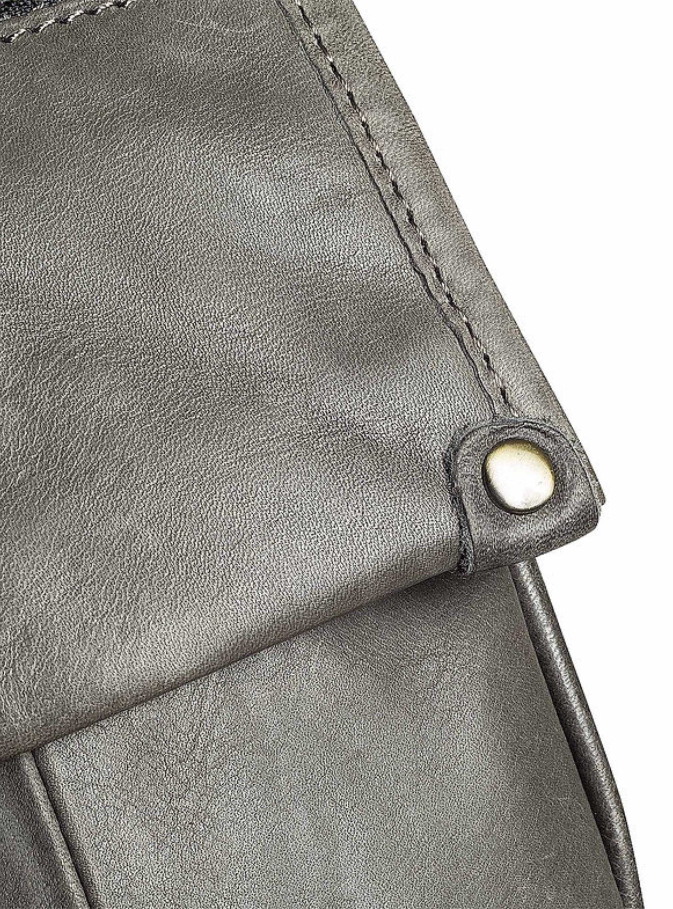 MUSLERA DE CUERO BANANO CUERO NATURAL GRIS GRAY FRANZ MOSSI-3