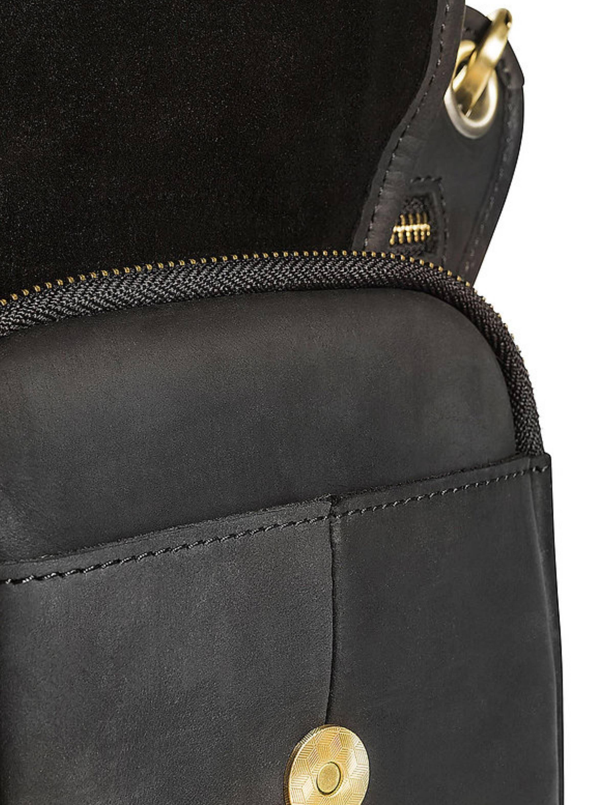 MUSLERA DE CUERO BANANO CUERO NATURAL NEGRO ONYX FRANZ MOSSI-3