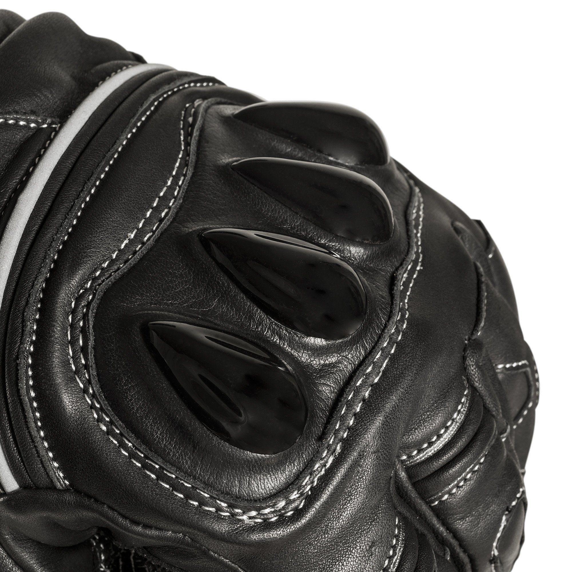 GUANTE MOTO DE CUERO IMPERMEABLE TÉRMICO 128 - BLACK  FYZPRO-1