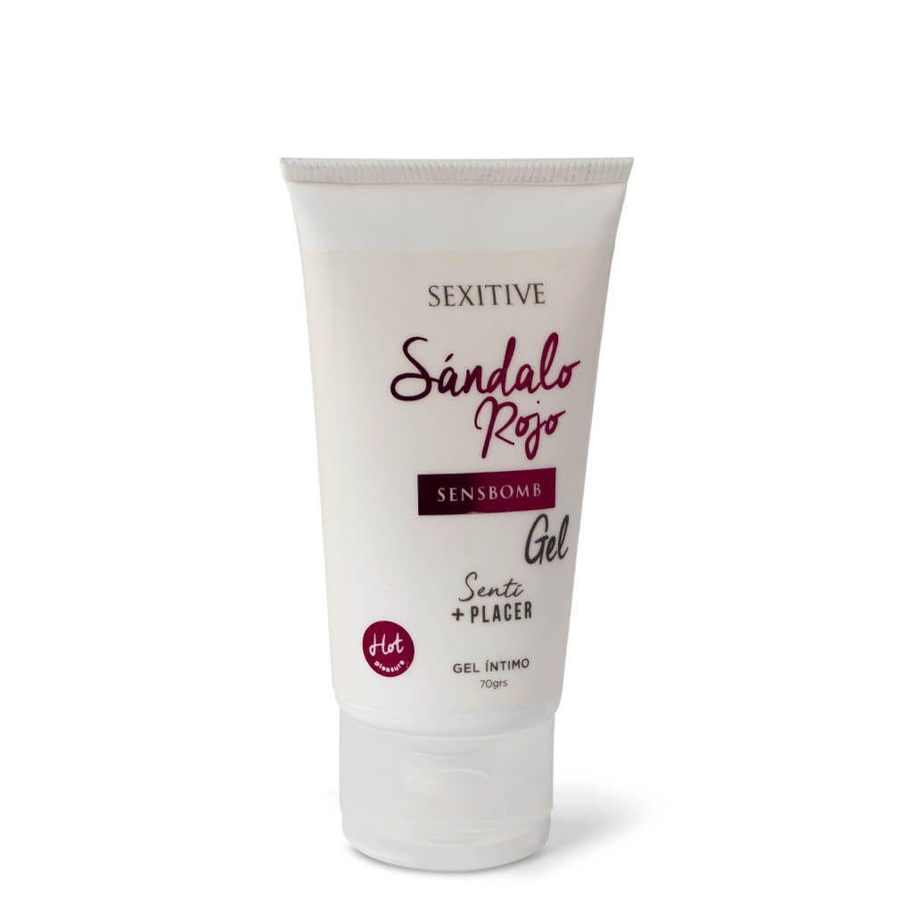 Gel Intimo Sens Bomb Sandalo Rojo  Intensificador de Placer-1