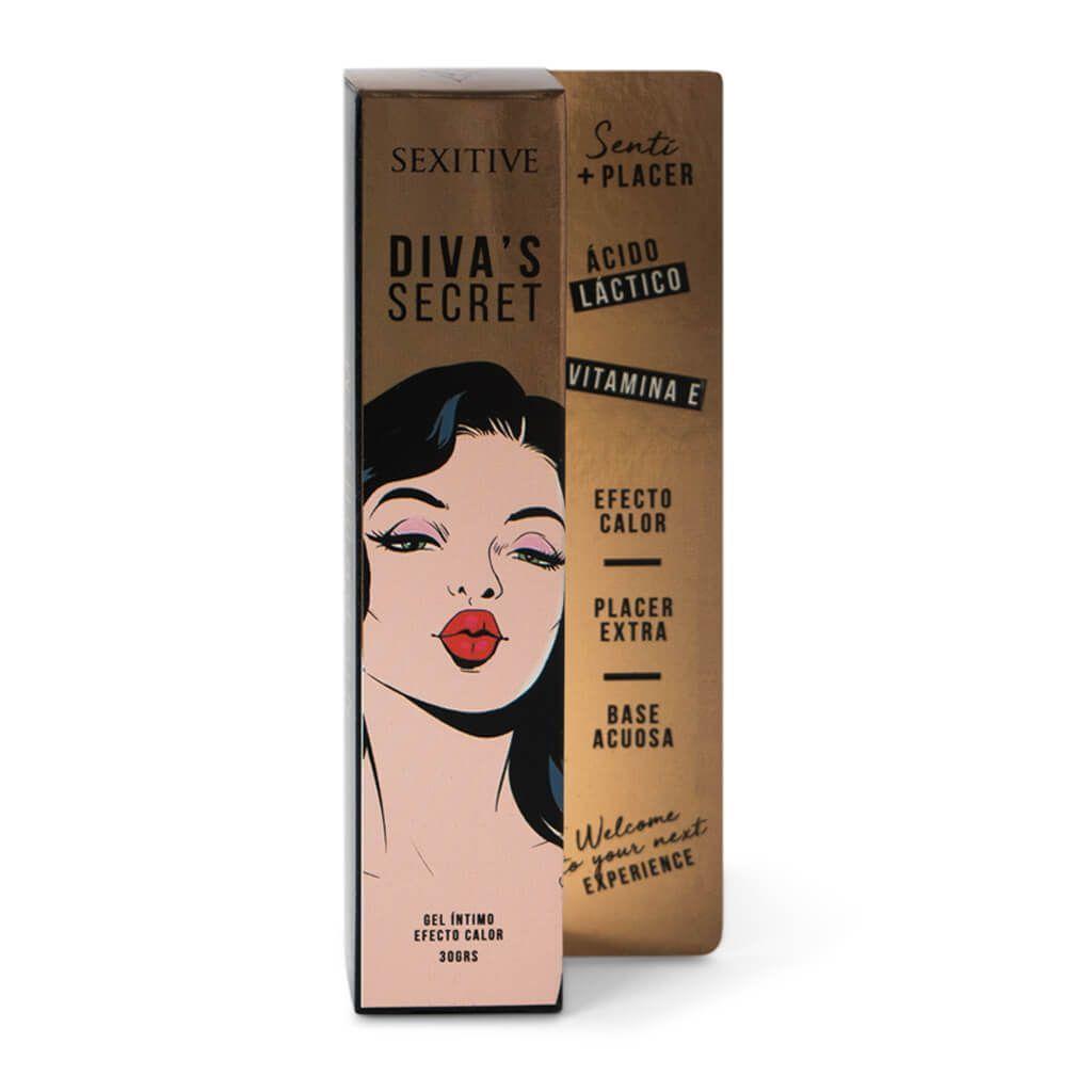 Gel Íntimo DIVA'S SECRET - EFECTO CALOR-0