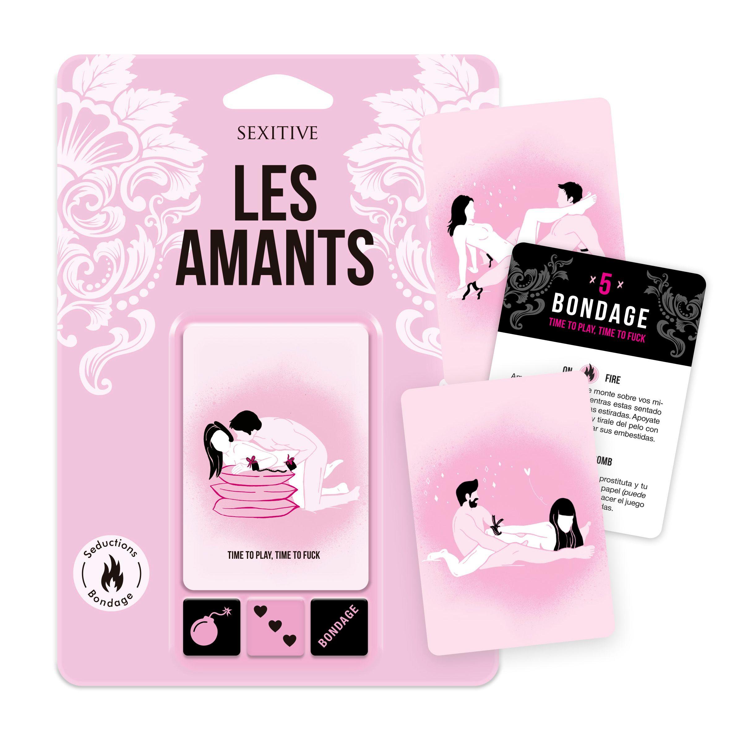 New Game! Les Amants: juego de cartas + dados-0