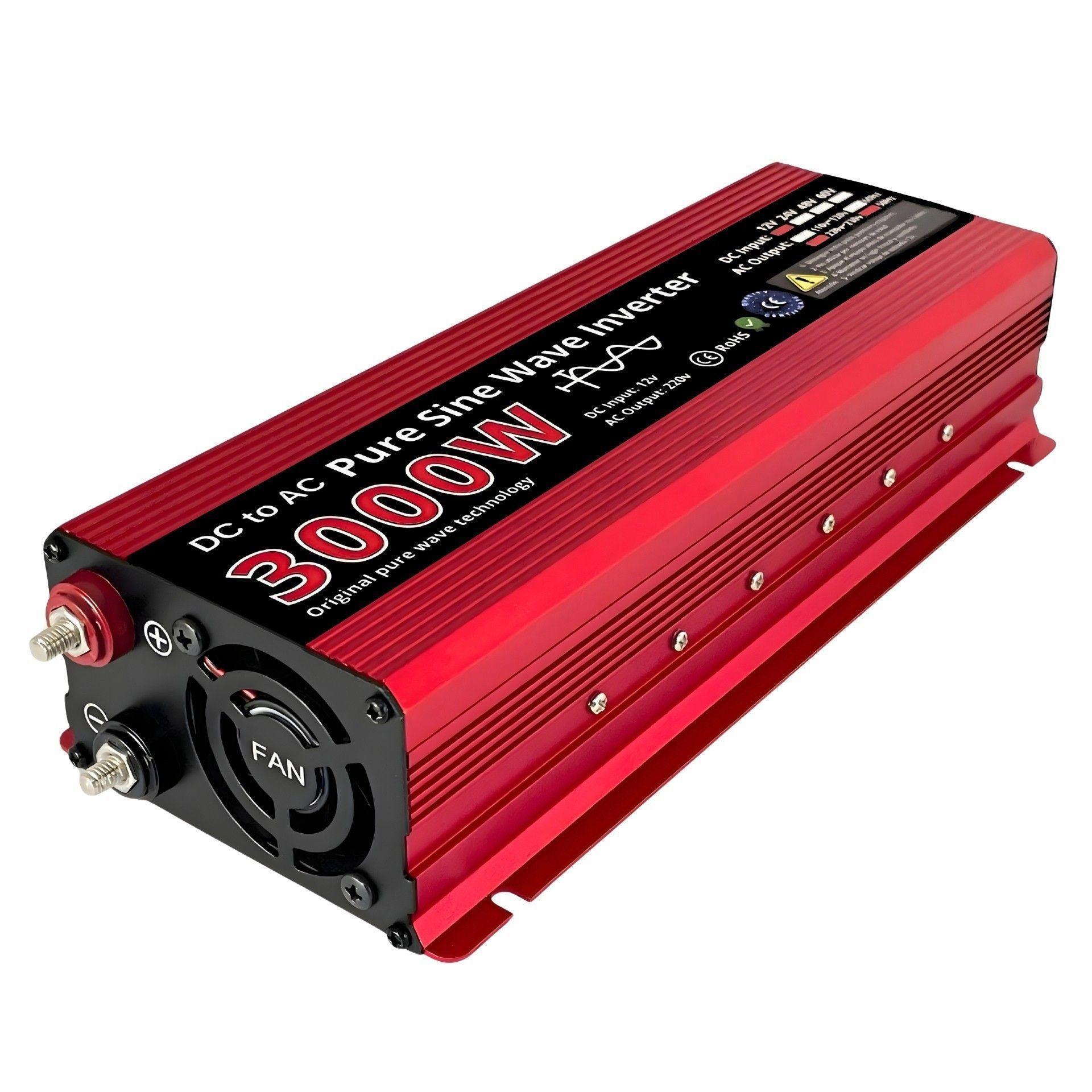 Inversor De Corriente 3000w 12v A 220v 50Hz Onda Pura-8