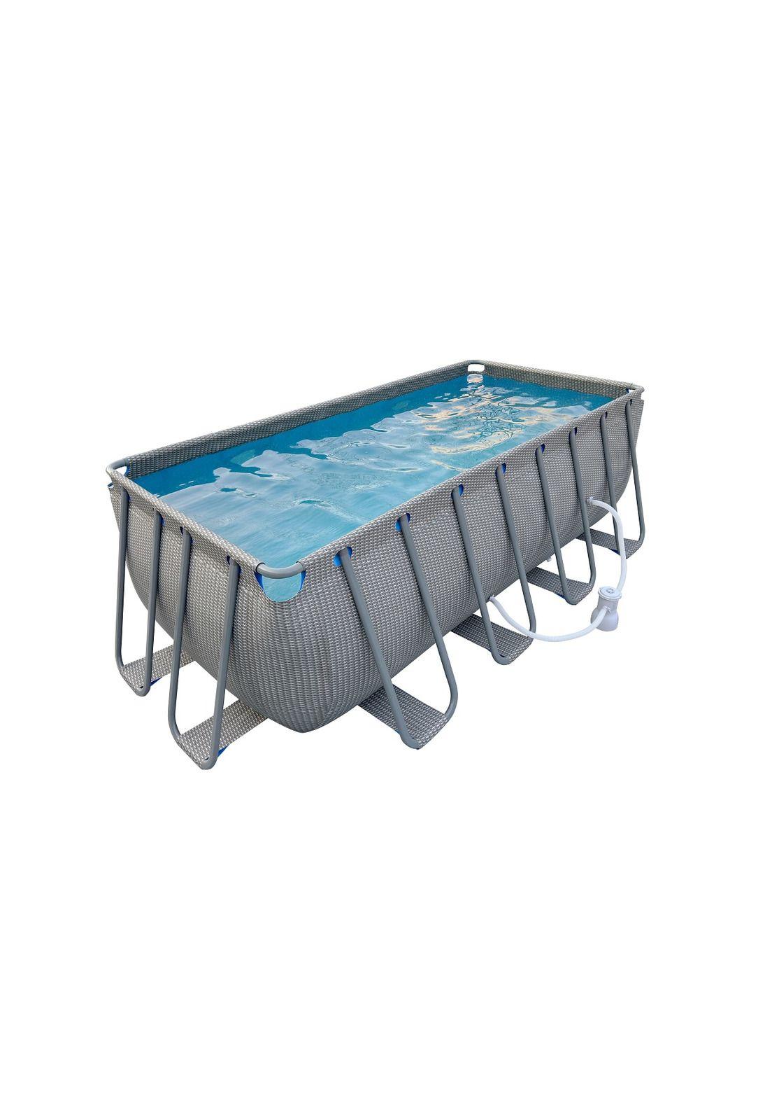 Piscina Estructural Rectangular Avenli Ventana 4x2,07x1,22m 10m3-2