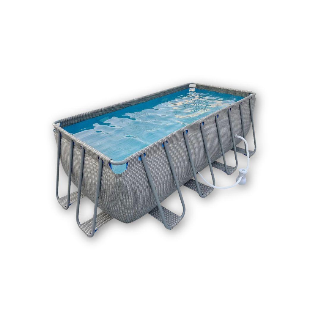 Piscina Estructural Rectangular Avenli Ventana 4x2,07x1,22m | 10m3-4