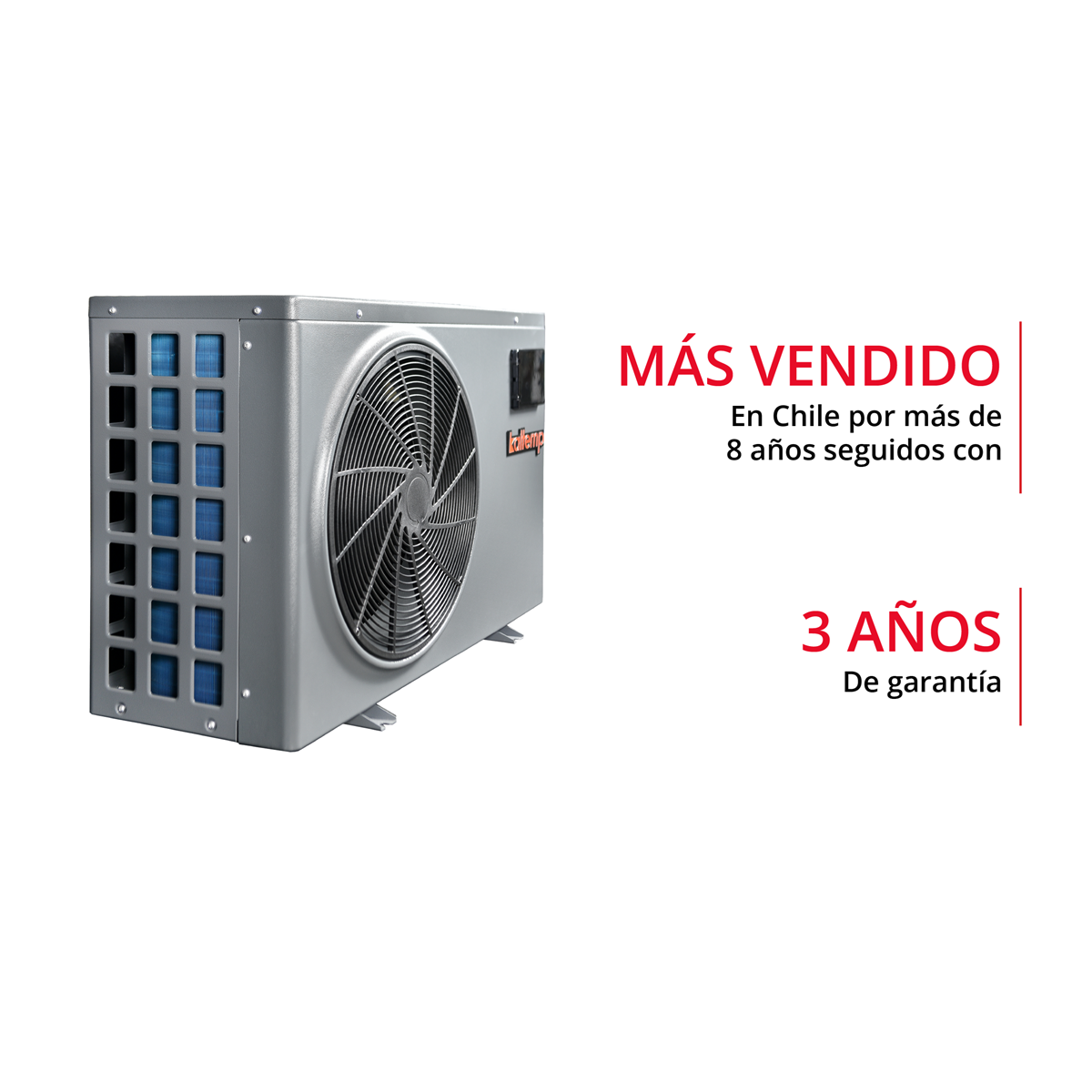Bomba de Calor Kaltemp Pooltemp Neo 13 Full Inverter 50 m3-4