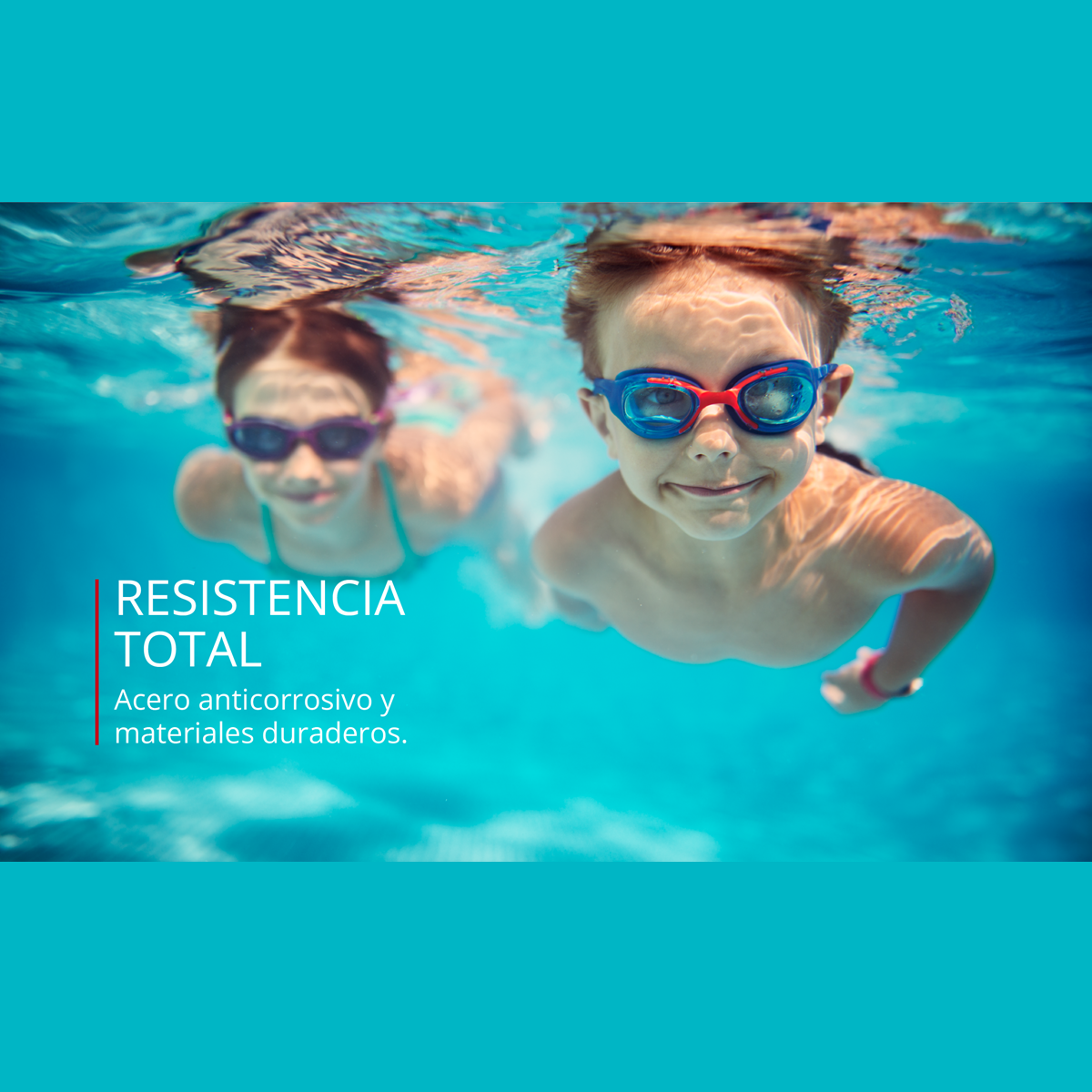 Piscina Estructural Rectangular 5.4x2.5x1.0 m |13m3-4