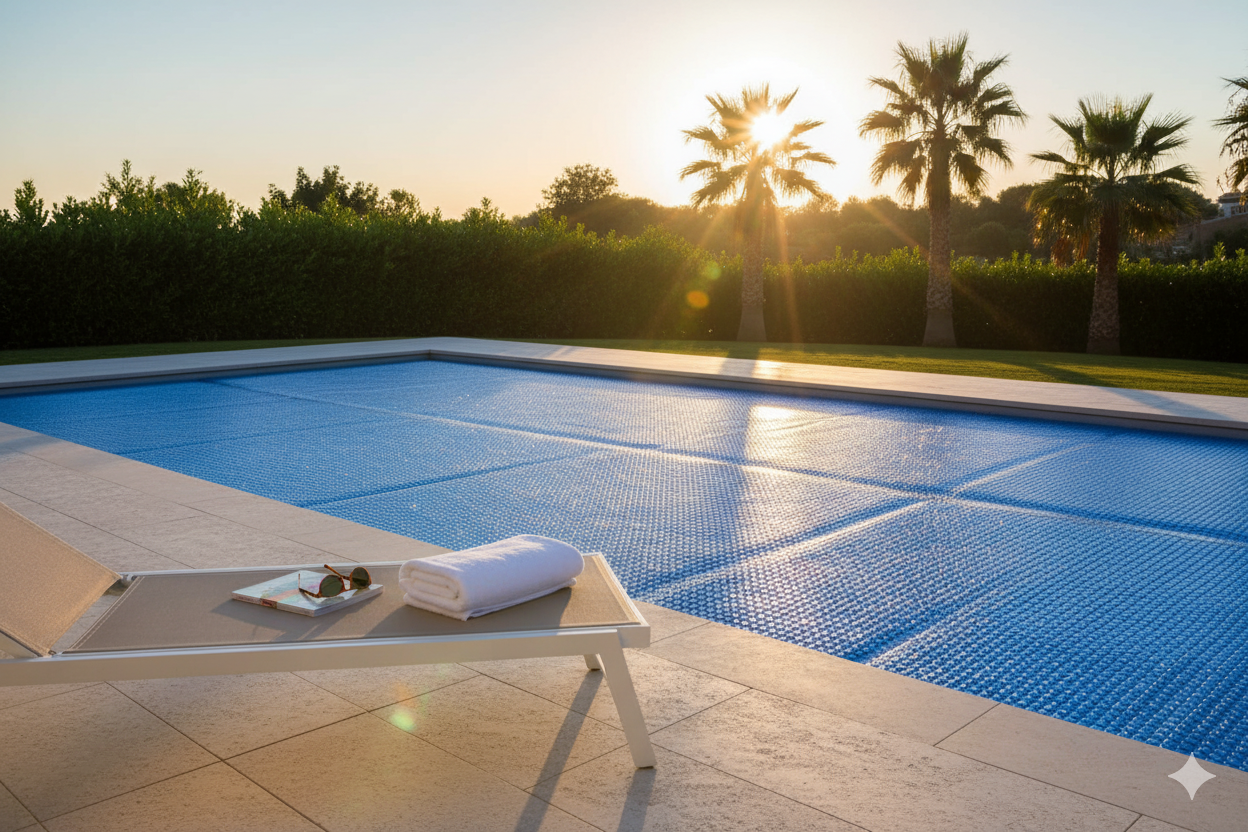 Manta Térmica Cubre Piscinas Kaltemp 4x7 mts 400 Micras-3