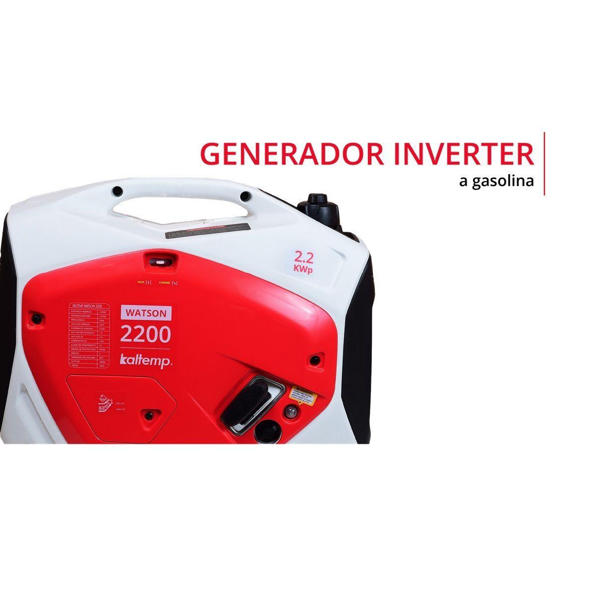 Generador Eléctrico Bencinero Kaltemp Watson 2200W Inverter-2