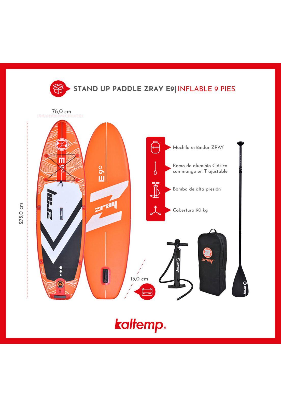 Stand Up Paddle Zray E9 Inflable 9 Pies-6