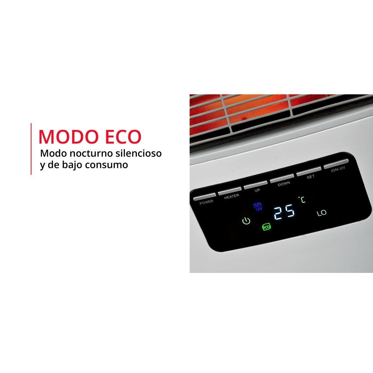 Estufa Eléctrica Infrarroja Kaltemp IR04 Wifi Bajo Consumo-2
