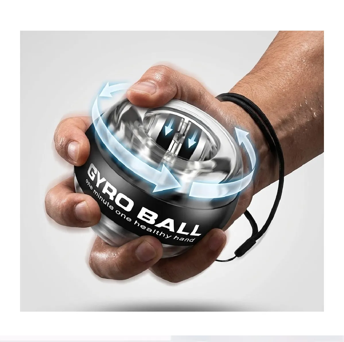 Gyro Ball Pelota Ejercicio Fortalece Túnel Carpiano Brazo-4