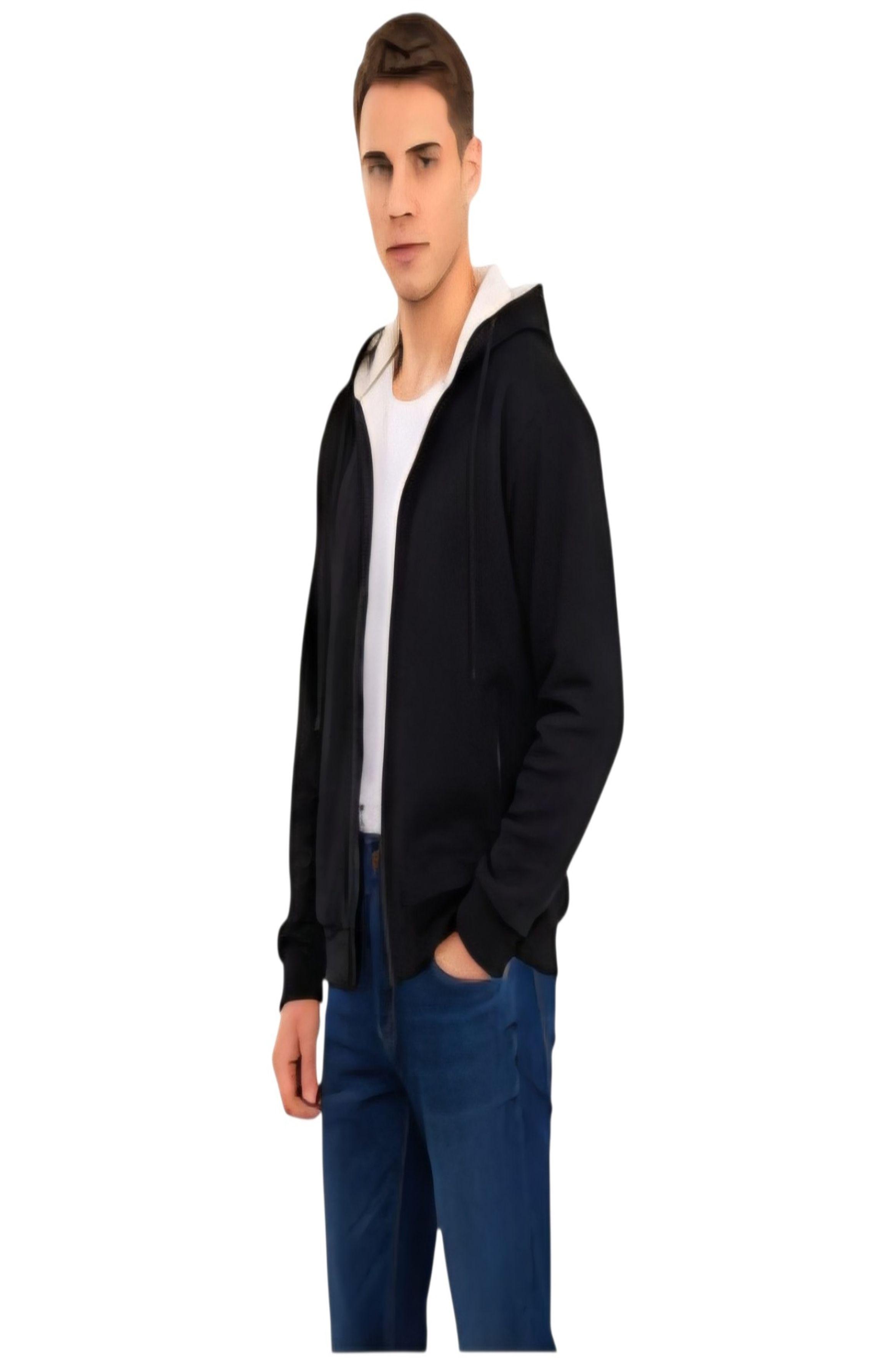 Polerón Con Chiporro Cierre Y Capucha-3