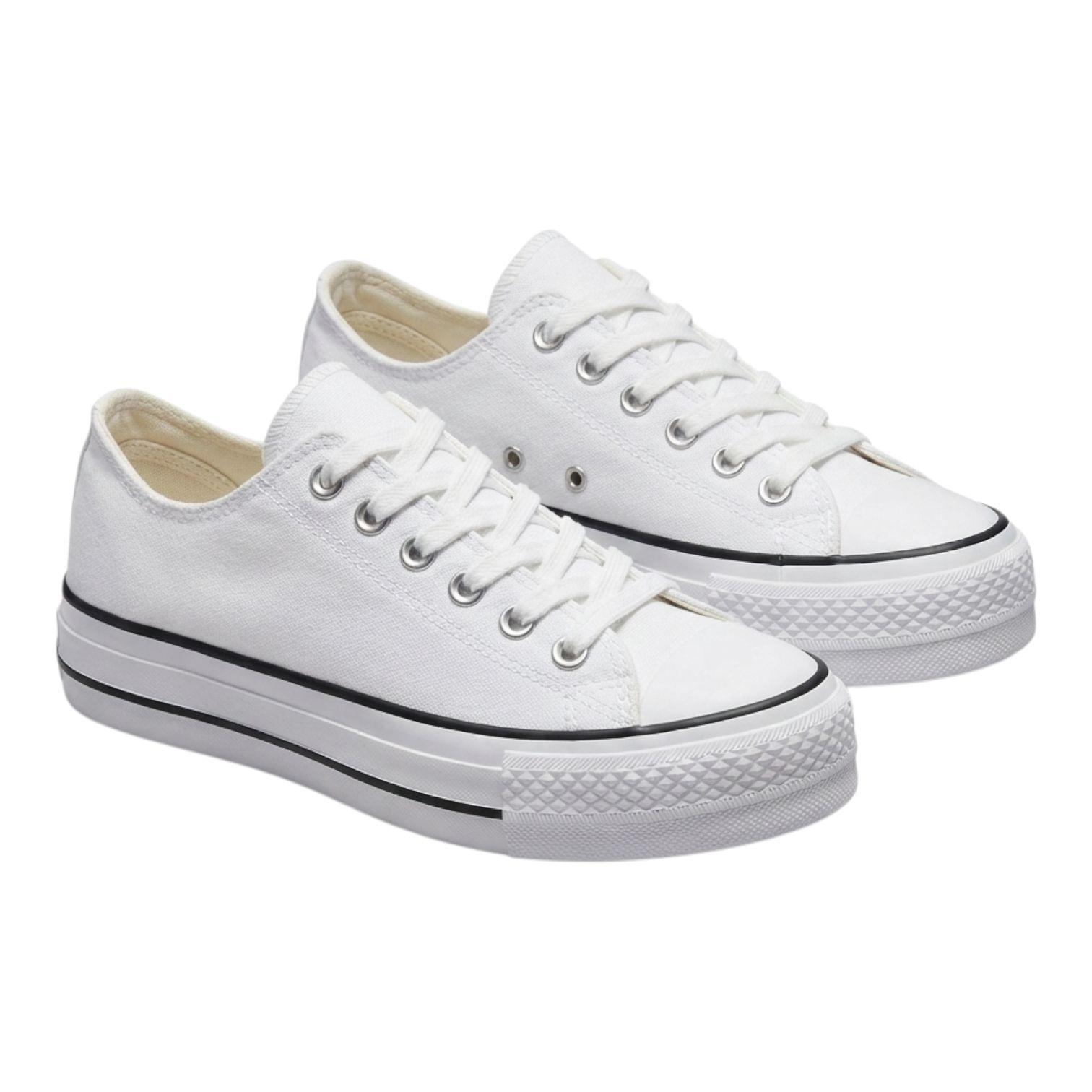 ZAPATILLA ECO CUERO PLATAFORMA ALTA-2