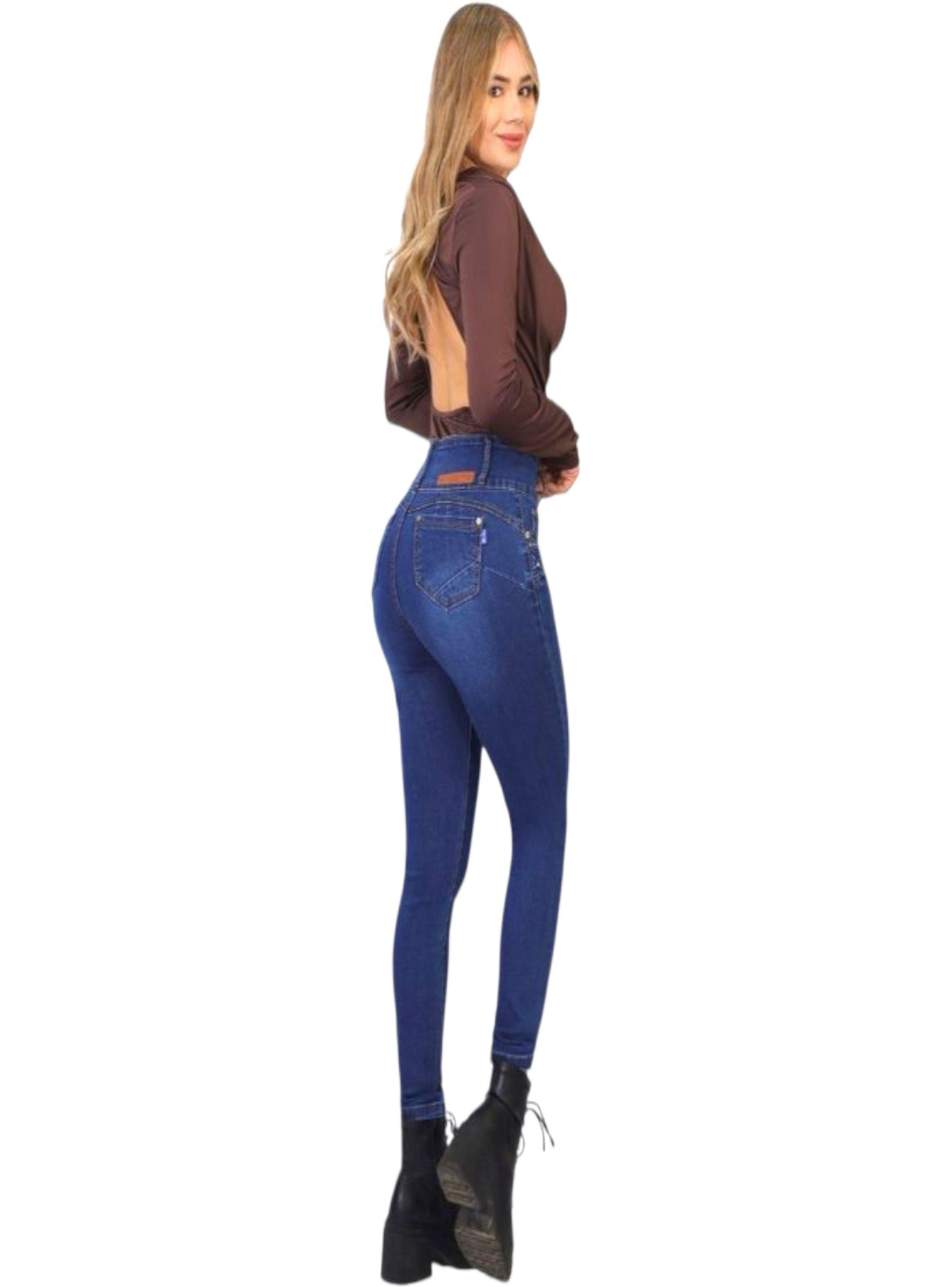 Jeans Pitillo Full Push Up Levanta Cola -1