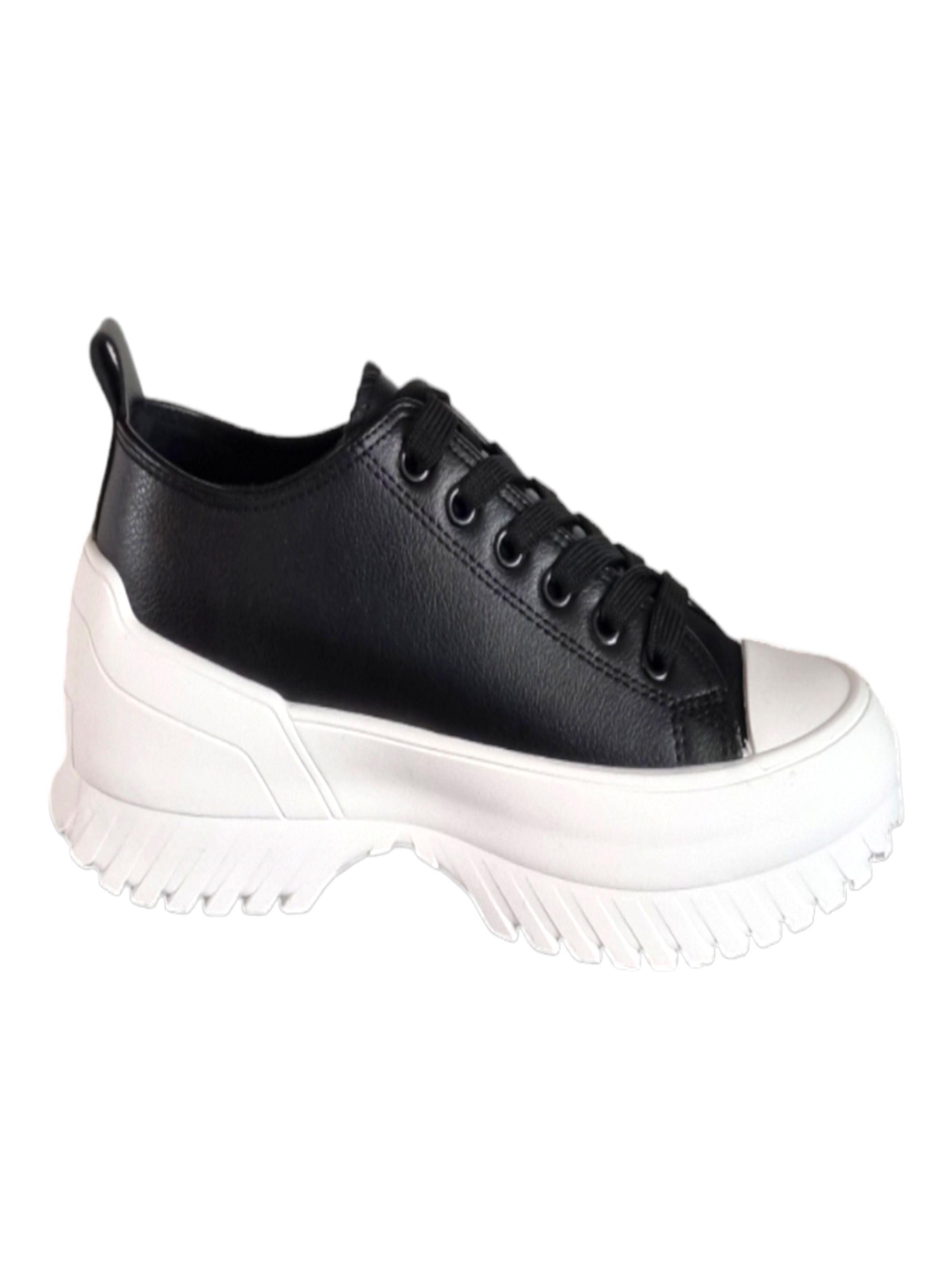 Zapatillas Eco Cuero Mujer-0