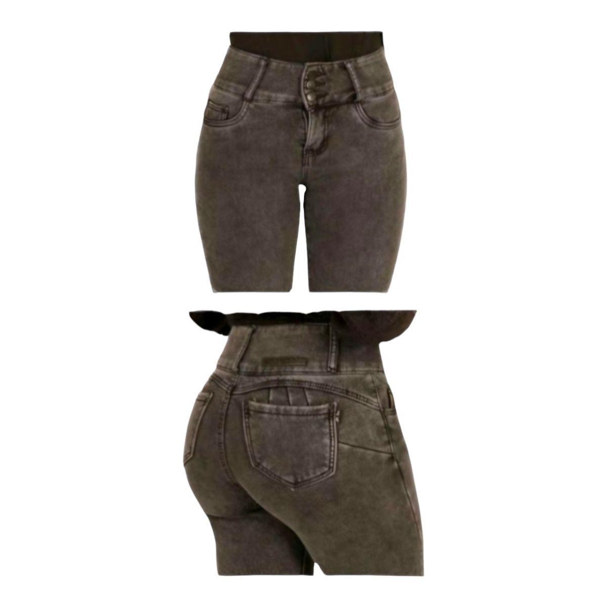 Jeans Mujer Tendencia Con Polar Pitillo-3