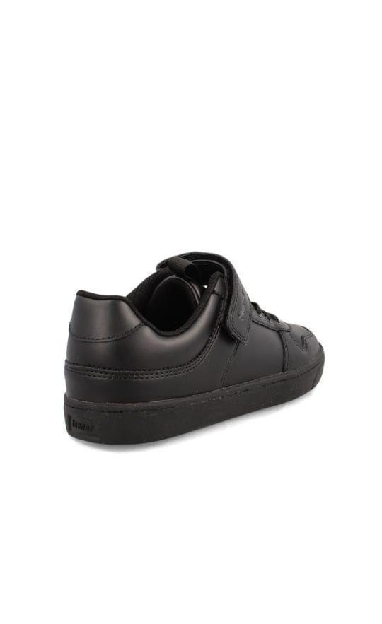 Zapato escolar teener rider caña baja, cuero.-3