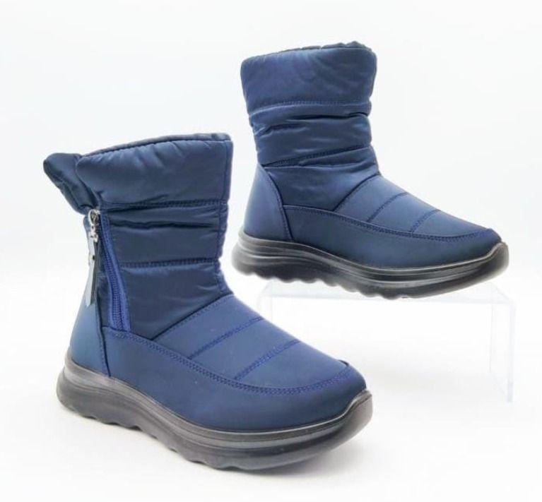 BOTINES IMPERMEABLES, CON CHIPORRO, COLOR: AZUL-1