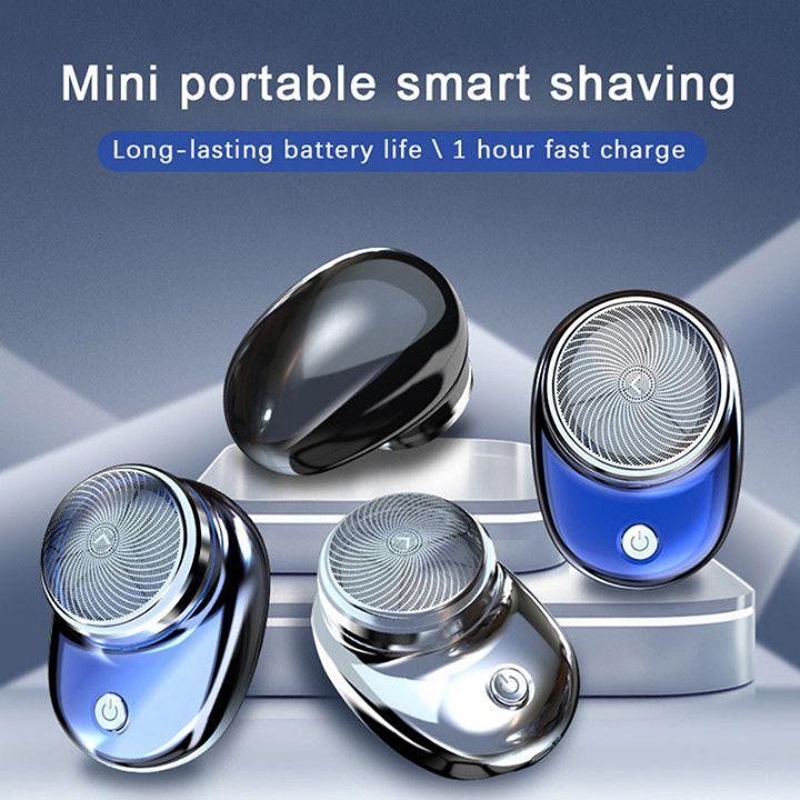 Máquina De Afeitar Portátil Recargable Usb-5