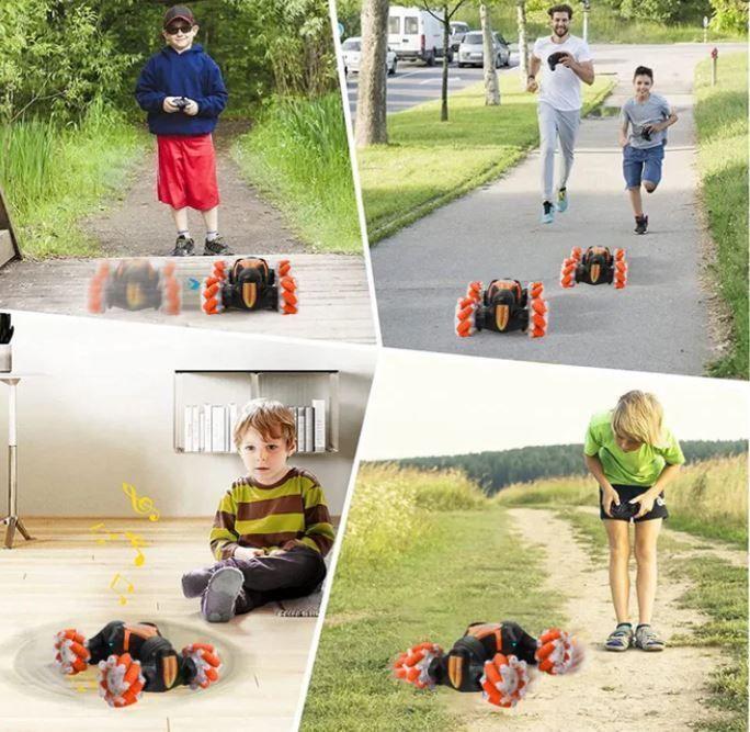 Auto a control remoto acrob tico 4x4 doble control Nuevo-2