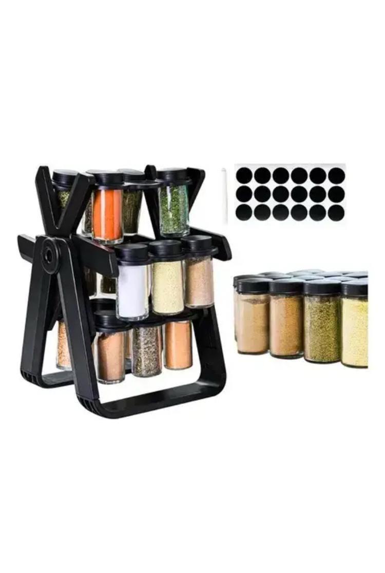 Especiero Giratorio 360 Organizador 18 frascos-3