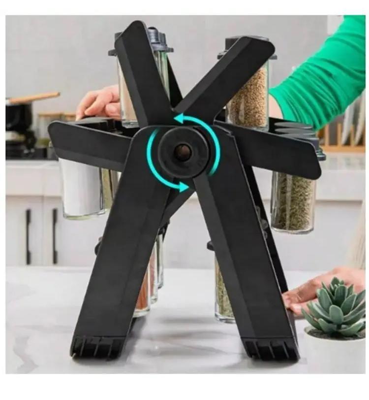 Especiero Giratorio 360 Organizador 18 frascos-5