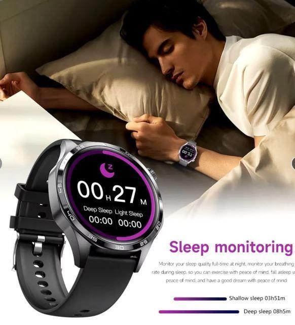 Smartwatch GT5 PRO Llamadas Bluetooth 5 Monitoreo Salud 300 mAh IP67 Compatible IOS Android-2