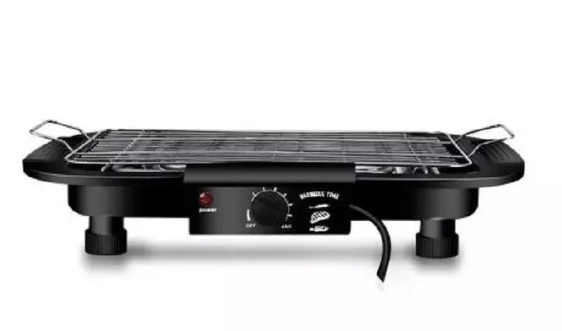 Parrilla Eléctrica Antiadherente para Interiores-2