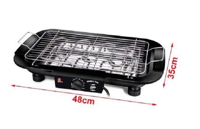 Parrilla Eléctrica Antiadherente para Interiores-3