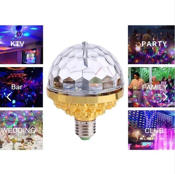 Nueva Lampara Giratoria Luces Led-2