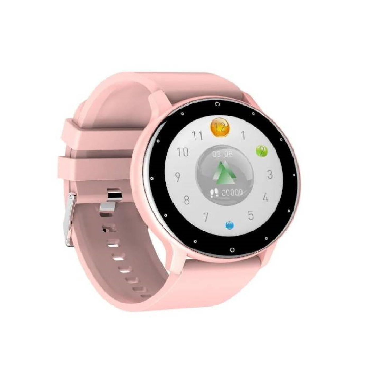 Reloj Inteligente Smartwatch Bluetooth ZL02 Sports Fitness Rosado -2