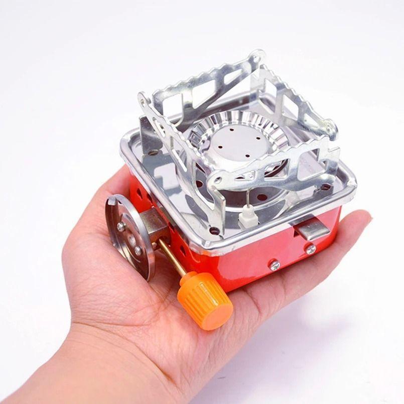 Cocinilla a gas portátil plegable 2800 W para camping-4