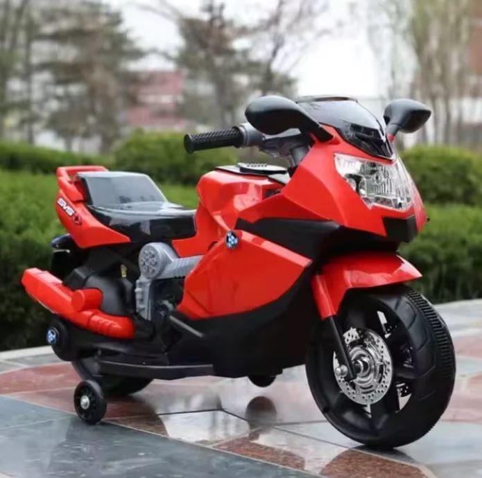 Moto Electrica Juguete Antivuelco Niños Luz Sonido-2