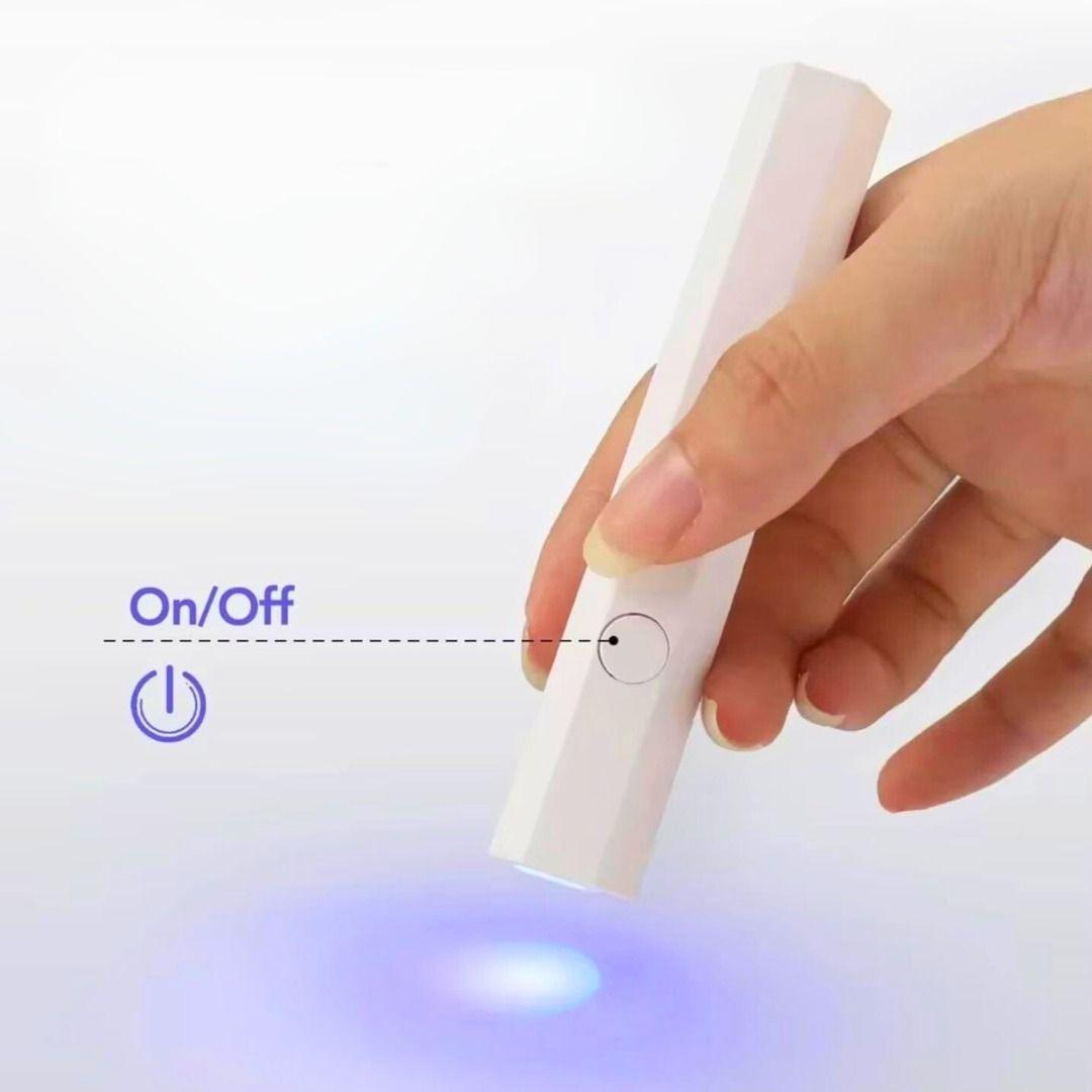 Mini Lampara Pórtatil Led Uv Para Uñas-2
