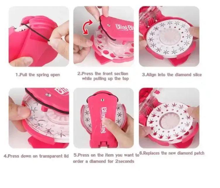 Blinger Bling Sticker Diamond Maquina-5