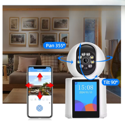 Camara Videollamada con Sensor y Alarma -5