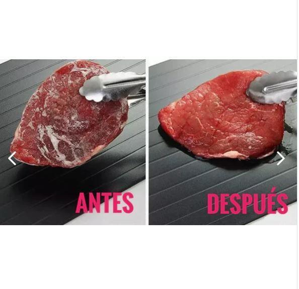 Tabla  Descongelar Alimentos sin Electricidad Iones de Plata-2