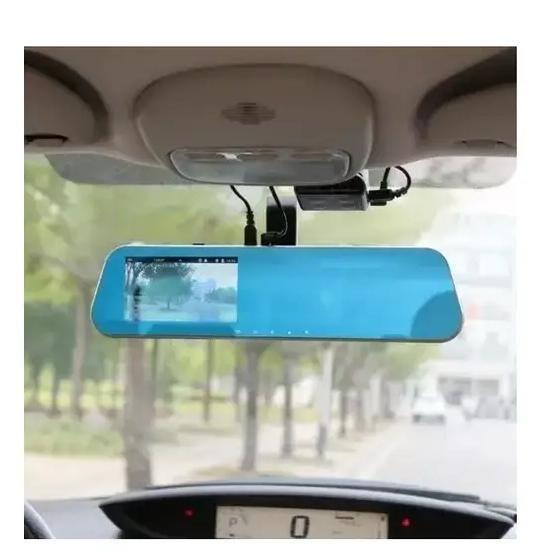 Retrovisor Con Camara Delantera y  Trasera-5